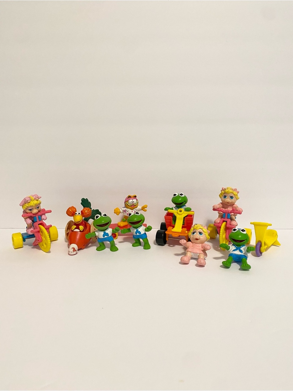 Muppet Babies Garfield Fraggle Rock McDonalds Toys Muppets Vintage 1980s Toy Lot